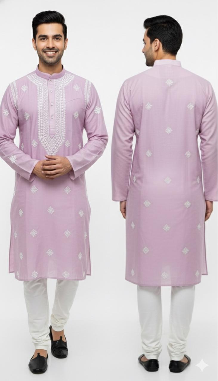 Almas Lifestyle Lucknowi Chikankari Kurta