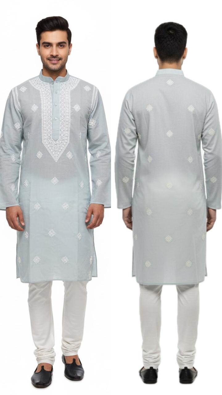 Almas Lifestyle Lucknowi Chikankari Kurta